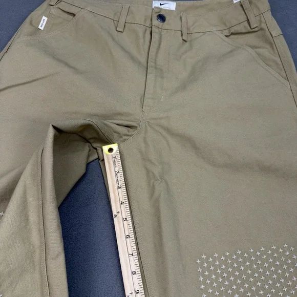 NWT Nike Life Carpenter Parachute Cargo Jeans Pants Men's 34x32 Brown Khaki $140
